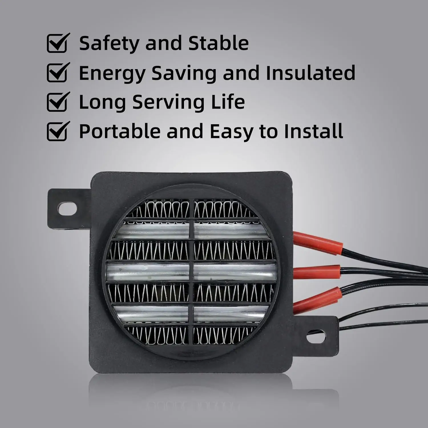 3D Printing Ptc - เครื่องทำความร้อน PTC 12V~220V เครื่องทำความร้อนแบบเทอร์โมสตัทพร้อมพัดลม เครื่องทำความร้อนสำหรับเครื่องพิมพ์ 3