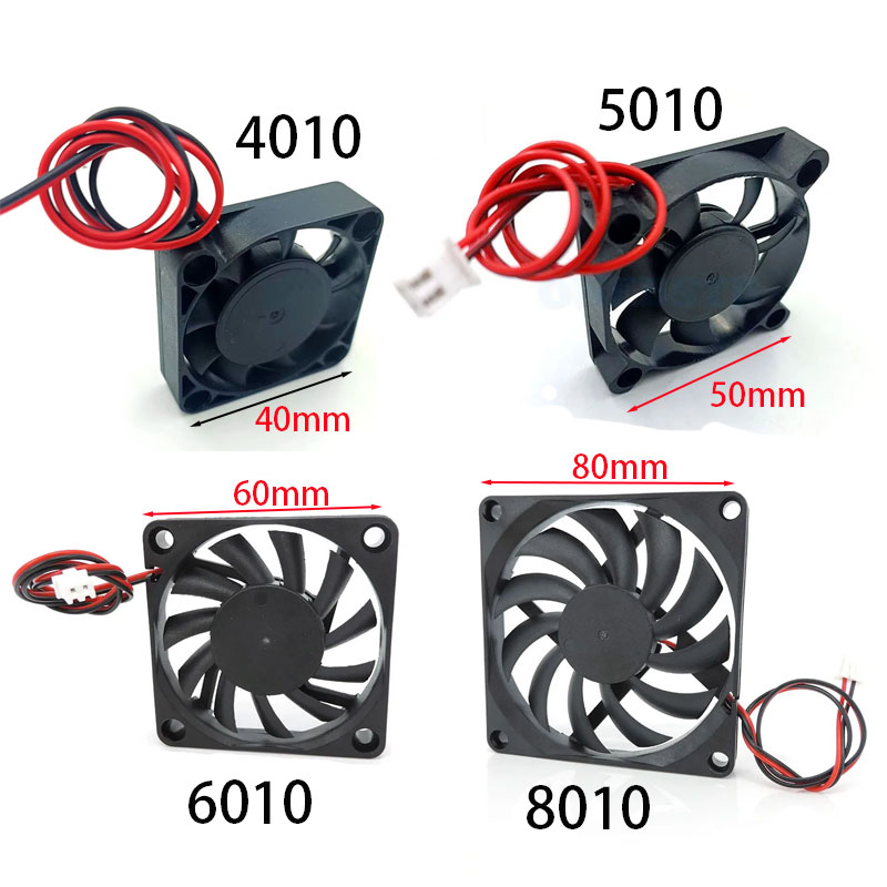 3D Printer Extruder - พัดลมระบายความร้อน 5V 12V 24V รุ่น 4010