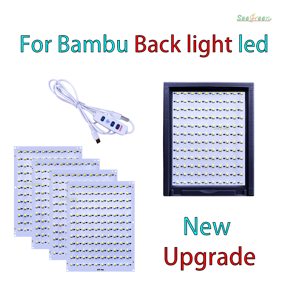 3D Printing Bambu - สําหรับ Bambu Lab Lithophane LED แผง