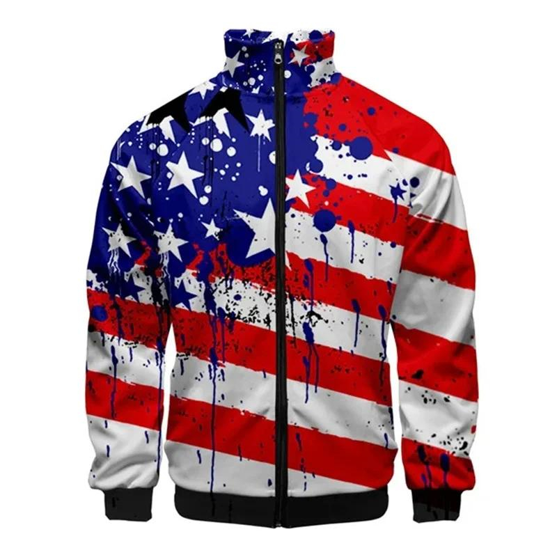 3D Printing Usa - New USA American Flag รูปแบบ 3D