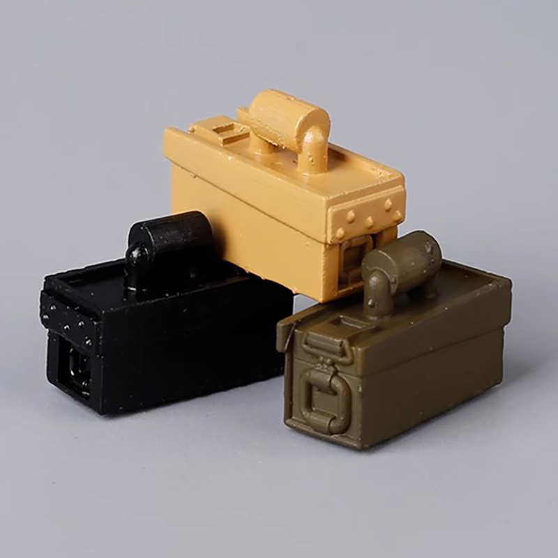 3D Printing Lego Bricks - กล่องกระสุน WW2ทหาร MG34/42, 3D อุปกรณ์เสริมสงครามบล็อกตัวต่อกระเป๋าเดินทางอิฐของเล่นของขวัญสำหรับเด็กผู้ชาย