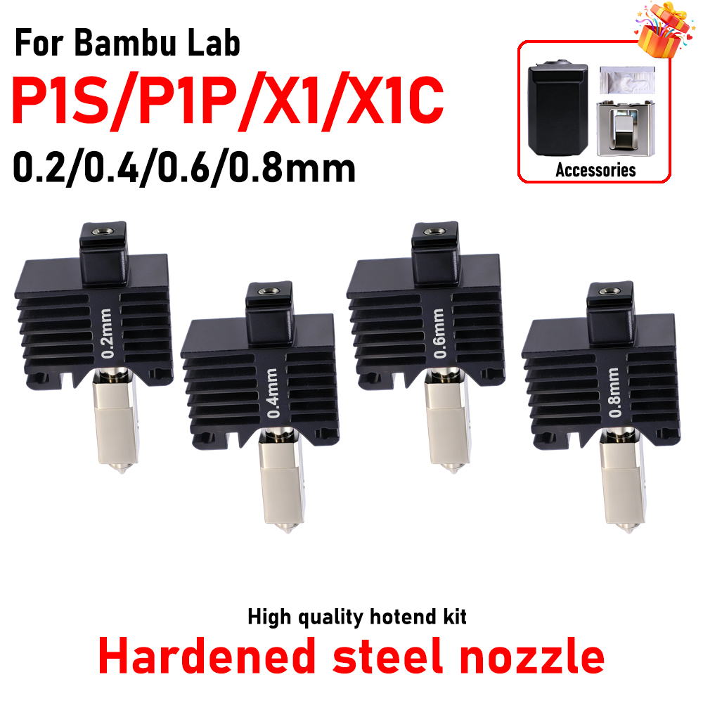 3D Printing Bambu - หัวพิมพ์ Hotend สำหรับ Bambu Lab P1P