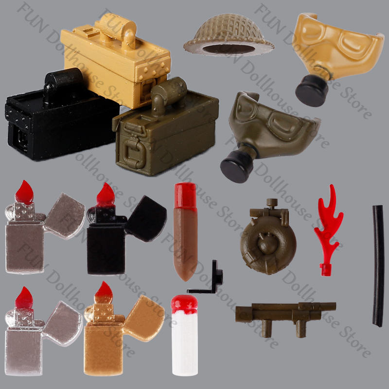 3D Printing Lego Bricks - ตัวต่อ 3 มิติ ทหารอังกฤษในสงครามโลกครั้งที่ 2 พร้อมหมวก