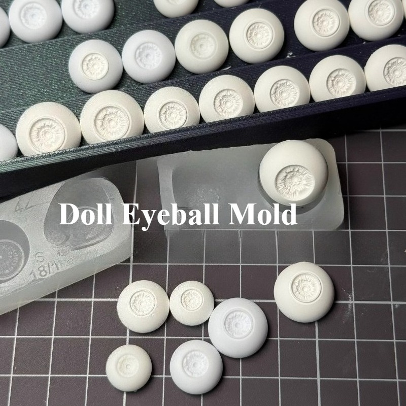 3D Printing Ptc - Bjd การ์ตูนตุ๊กตายิปซั่ม Eyeball เรซิ่นอีพ็อกซี่เรซิ่น 3d การพิมพ์ตําแหน่งสีแหวน