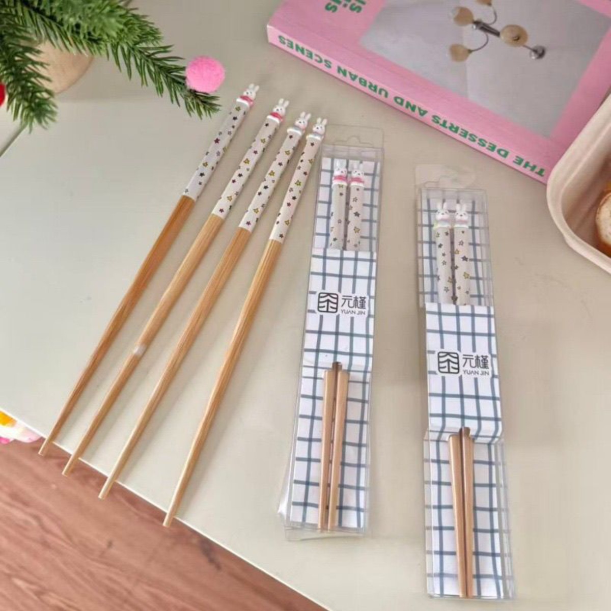 ตะเกียบลายมิฟฟี่กระต่ายน่ารัก  - 3D Printing Bambu บทวิจารณ์และราคา