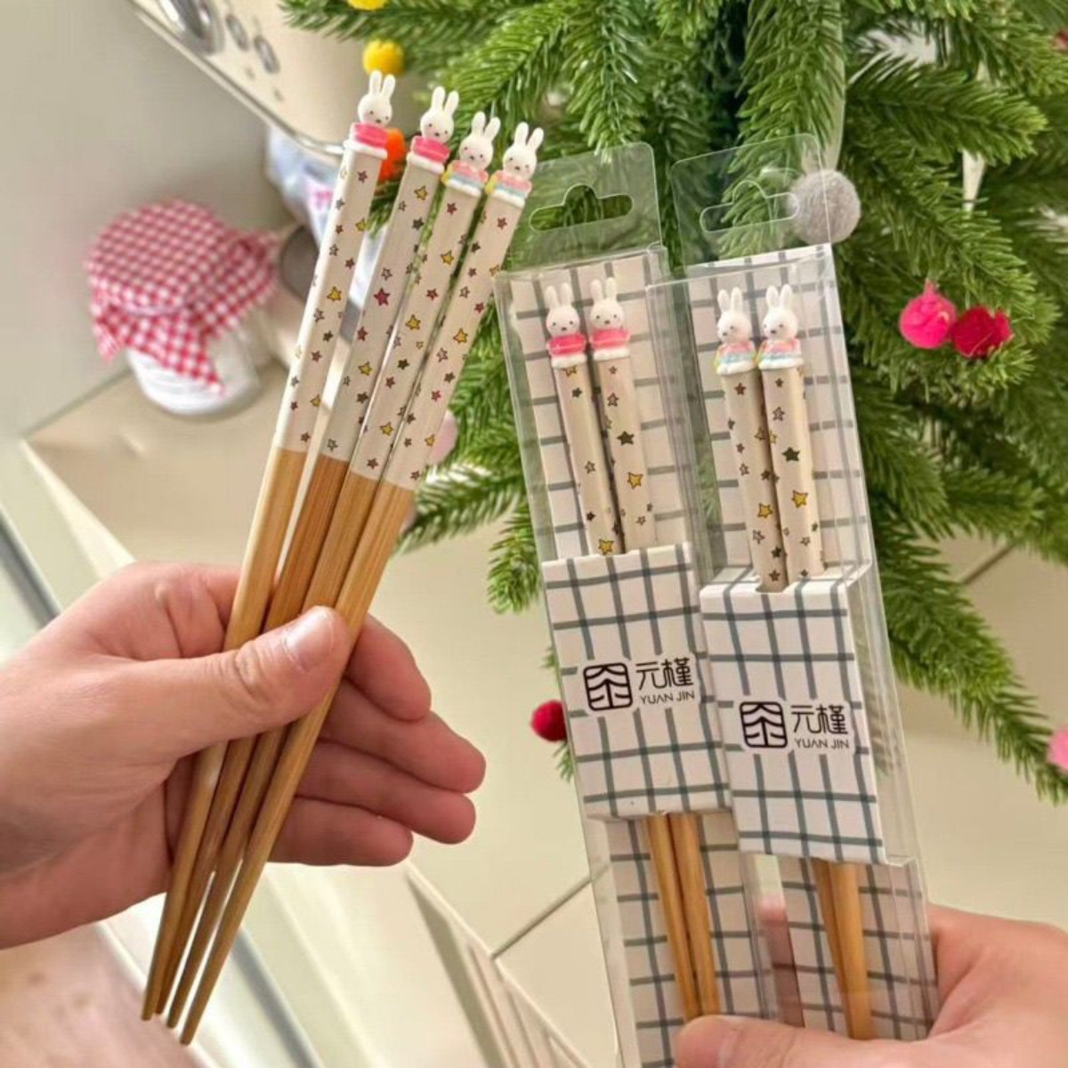 ตะเกียบลายมิฟฟี่กระต่ายน่ารัก  - 3D Printing Bambu บทวิจารณ์และราคา