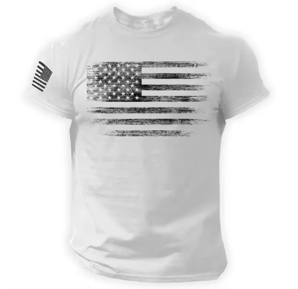 GYM เสื้อยืดผู้ชาย 3D พิมพ์ US - 3D Printing Usa บทวิจารณ์และราคา