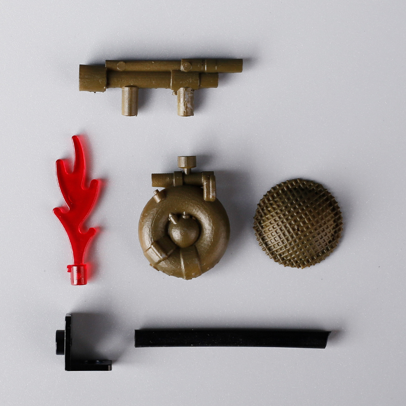MK-II บริทิช WW2แข็งแรงทหารชุด - 3D Printing Lego Bricks บทวิจารณ์และราคา