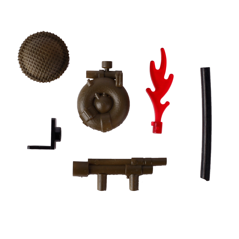 MK-II บริทิช WW2แข็งแรงทหารชุด - 3D Printing Lego Bricks บทวิจารณ์และราคา