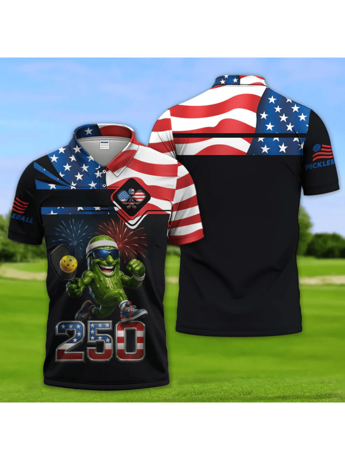 เสื้อโปโลชาย ฉลองครบรอบ 250 ปี - 3D Printing Usa บทวิจารณ์และราคา