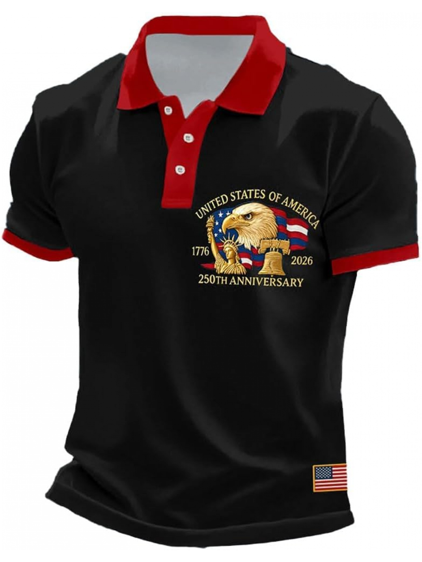 เสื้อโปโลชาย ฉลองครบรอบ 250 ปี - 3D Printing Usa บทวิจารณ์และราคา