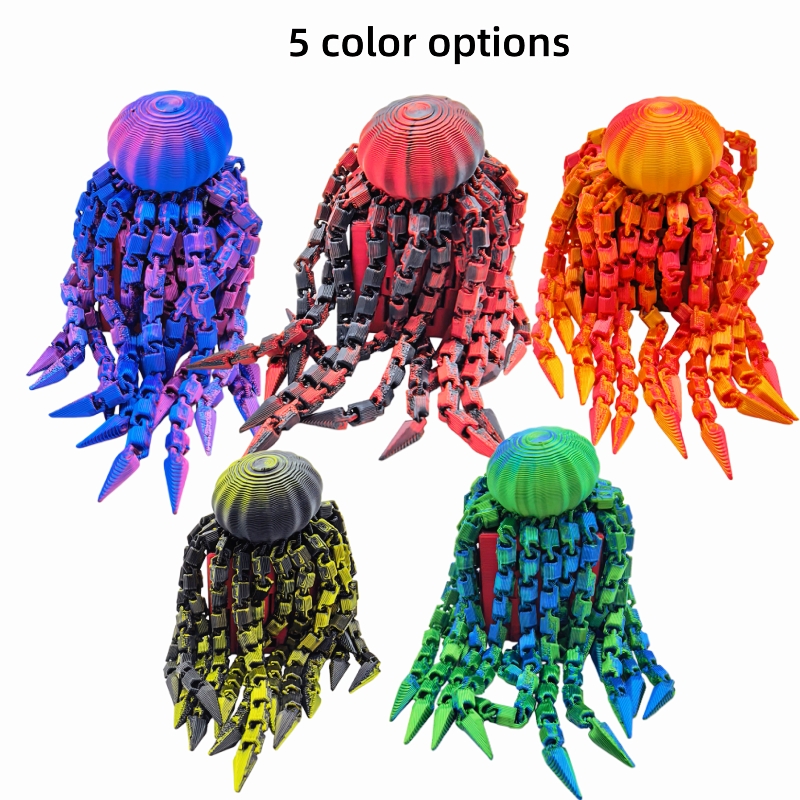 โมเดลแมงกะพรุน 3/5 ชิ้น, หนวดแ - 3D Printing Lizard บทวิจารณ์และราคา