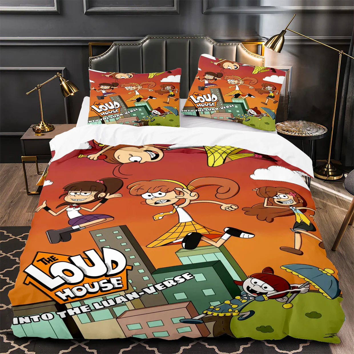 การ์ตูน Loud House 3D พิมพ์ผ้า - 3D Printing Housing บทวิจารณ์และราคา