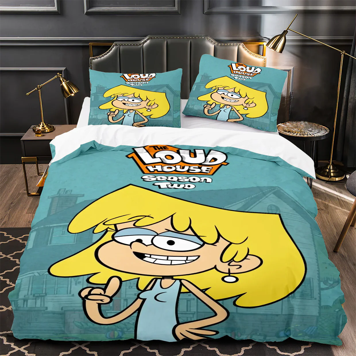 การ์ตูน Loud House 3D พิมพ์ผ้า - 3D Printing Housing บทวิจารณ์และราคา