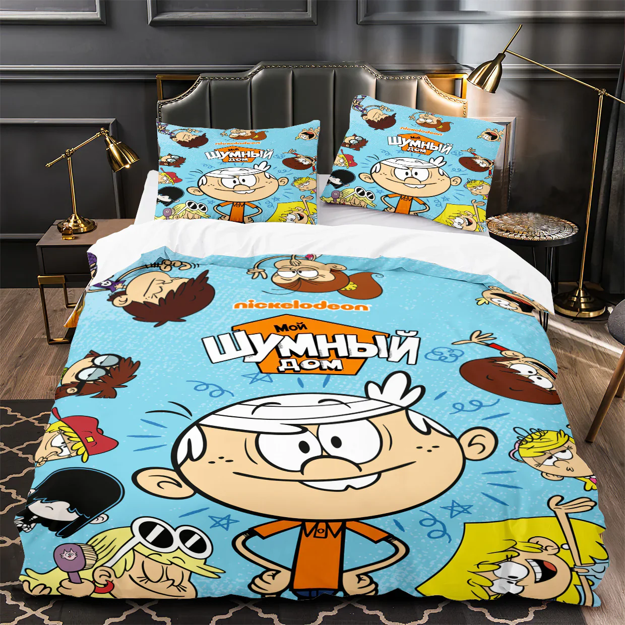 การ์ตูน Loud House 3D พิมพ์ผ้า - 3D Printing Housing บทวิจารณ์และราคา