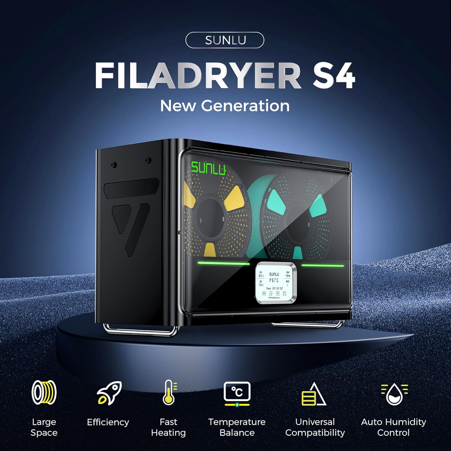 SUNLU S4 Filament เครื่องเป่าก - 3D Printing Ptc บทวิจารณ์และราคา