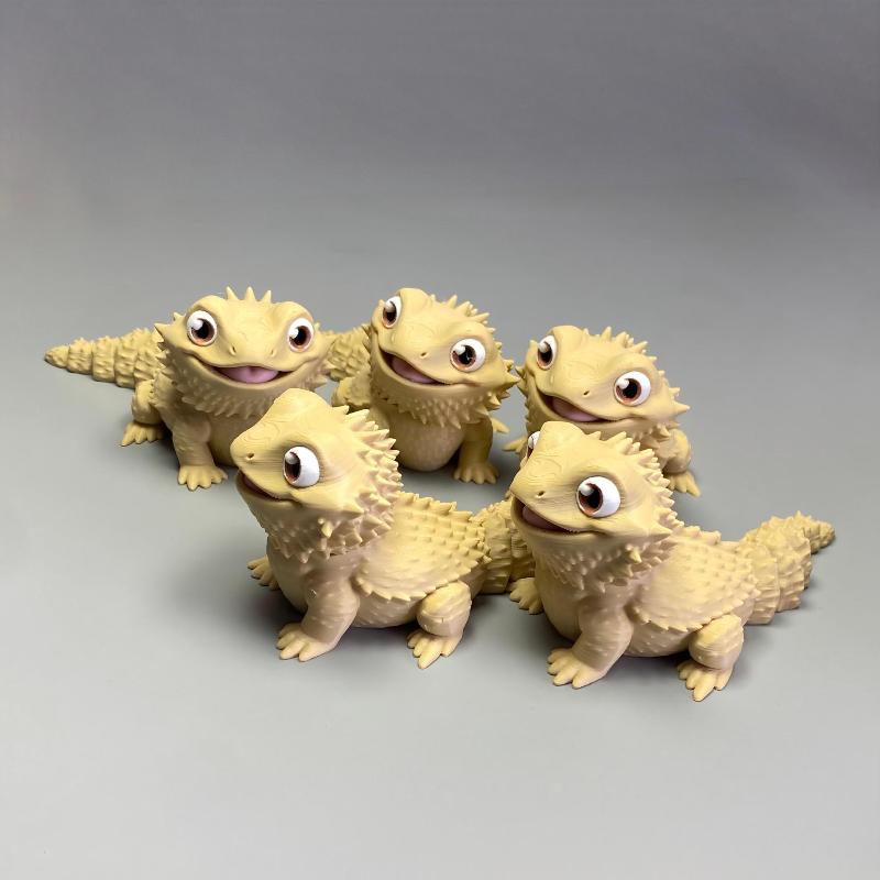 โมเดลไดโนเสาร์มีหนวดพิมพ์ 3 มิ - 3D Printing Lizard บทวิจารณ์และราคา