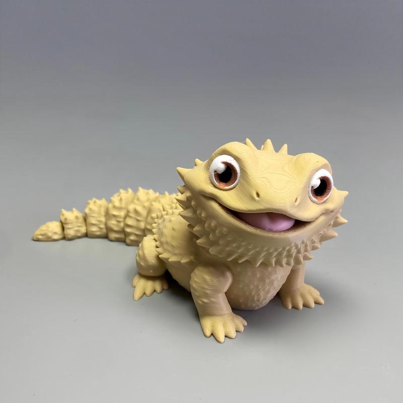 โมเดลไดโนเสาร์มีหนวดพิมพ์ 3 มิ - 3D Printing Lizard บทวิจารณ์และราคา