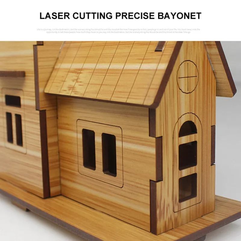 ชุดตัวต่อไม้ 3 มิติ รุ่นบ้านพั - 3D Printing Bambu บทวิจารณ์และราคา