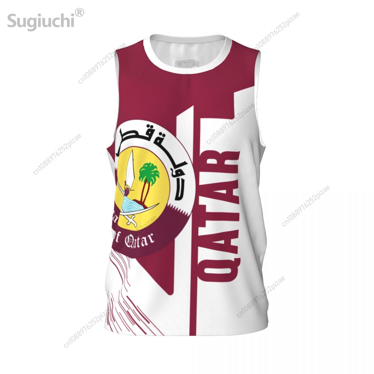 เสื้อยืดกีฬา 3 มิติ ลายธงชาติก - 3D Printing Qatar บทวิจารณ์และราคา