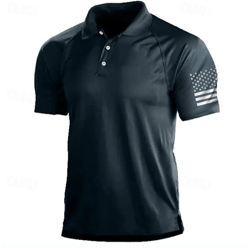 เสื้อโปโลลายธงชาติสหรัฐอเมริกา - 3D Printing Usa บทวิจารณ์และราคา