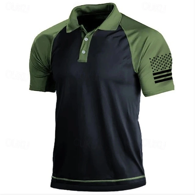 เสื้อโปโลลายธงชาติสหรัฐอเมริกา - 3D Printing Usa บทวิจารณ์และราคา