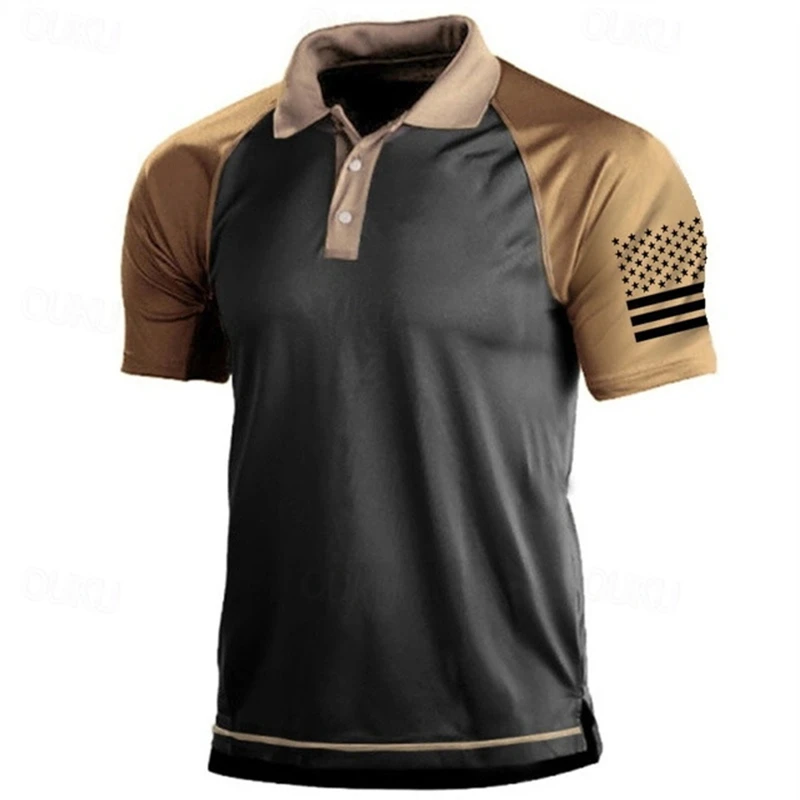 เสื้อโปโลลายธงชาติสหรัฐอเมริกา - 3D Printing Usa บทวิจารณ์และราคา