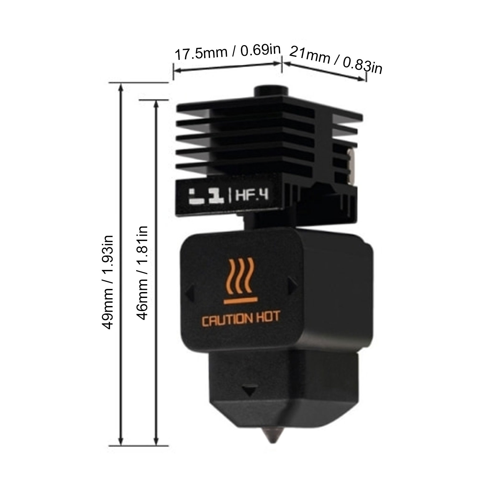 หัวพิมพ์ E5 High Flow Hotend ส - 3D Printing Bambu บทวิจารณ์และราคา