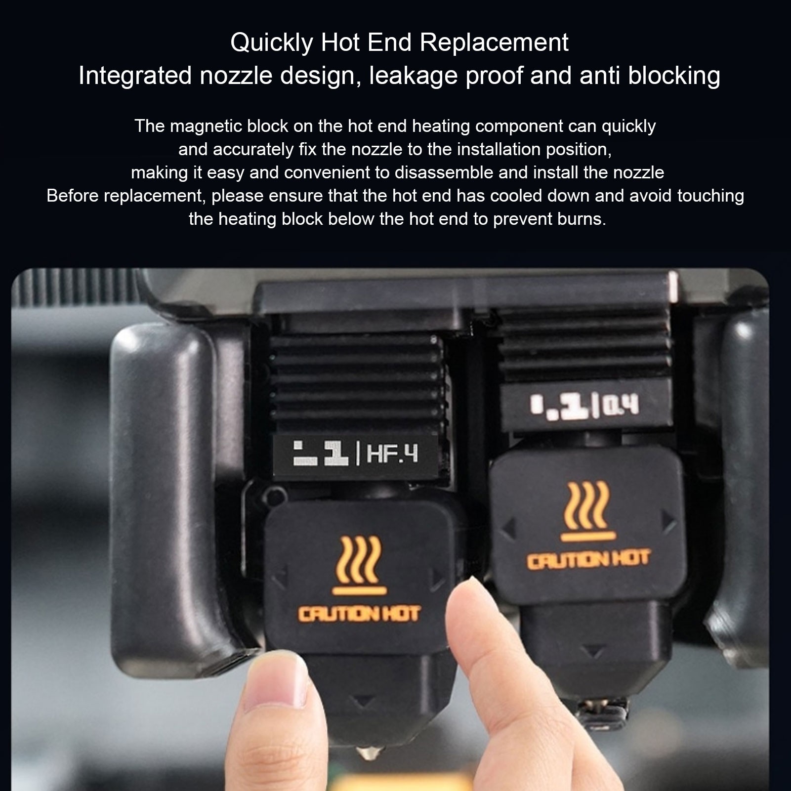 หัวพิมพ์ E5 High Flow Hotend ส - 3D Printing Bambu บทวิจารณ์และราคา