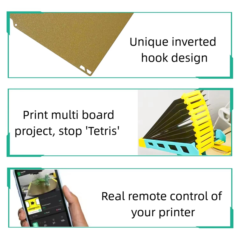 แผ่นพิมพ์สปริงสตีล PEI สำหรับเ - 3D Printing Bambu บทวิจารณ์และราคา