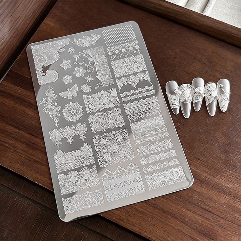 แผ่นปั๊มลายเล็บ 3 มิติ ลายผีเส - 3D Printing Templates Free บทวิจารณ์และราคา