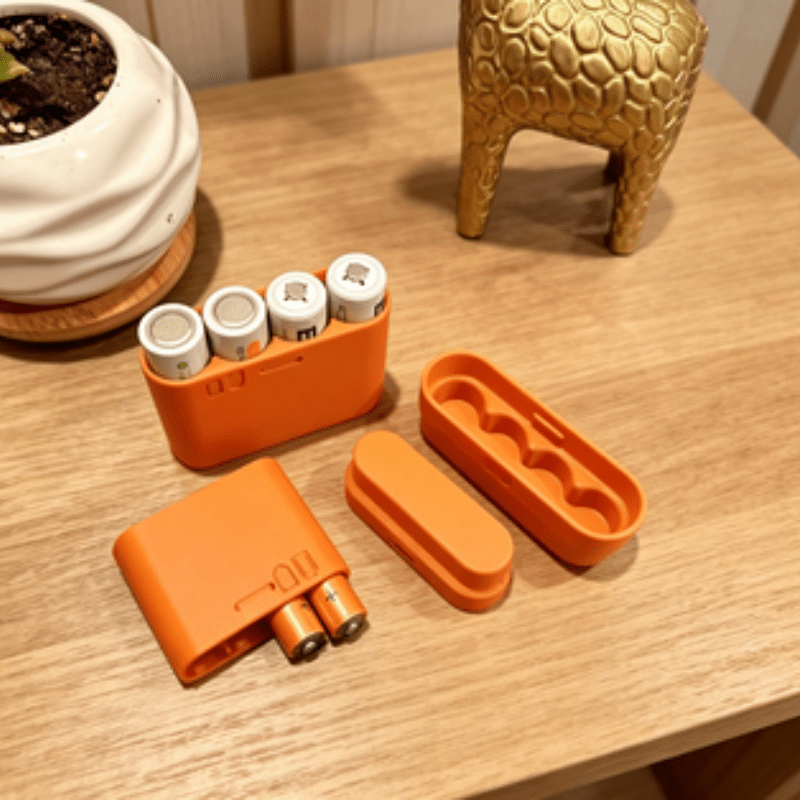 กล่องเก็บแบตเตอรี่ AA AAA 4 ช่ - 3D Printing Housing บทวิจารณ์และราคา