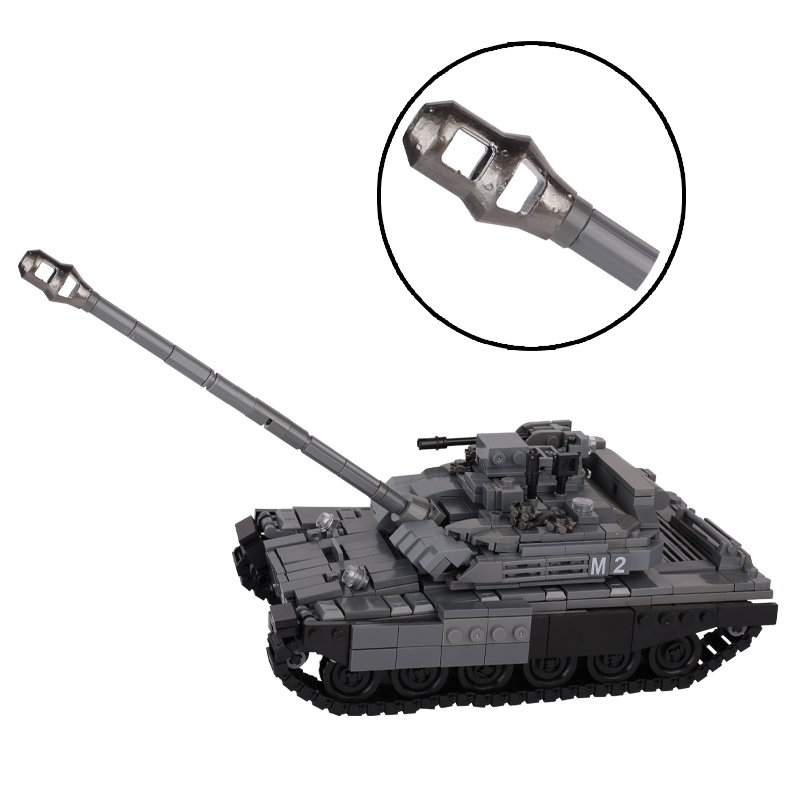 WW2 Moc ปืนใหญ่รถถังทหารอะไหล่ - 3D Printing Lego Bricks บทวิจารณ์และราคา